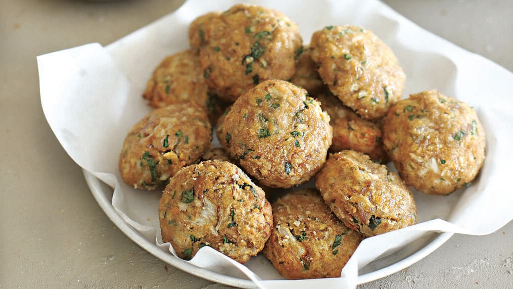 קציצות טונה וטחינה