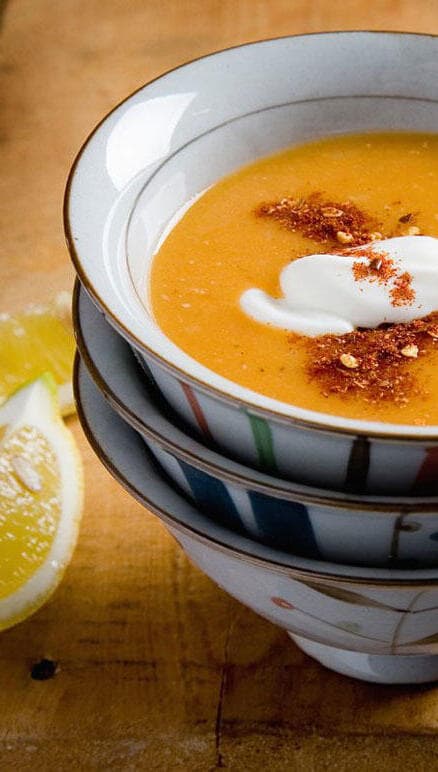 מרק מרג'מק. מרק עדשים טורקי