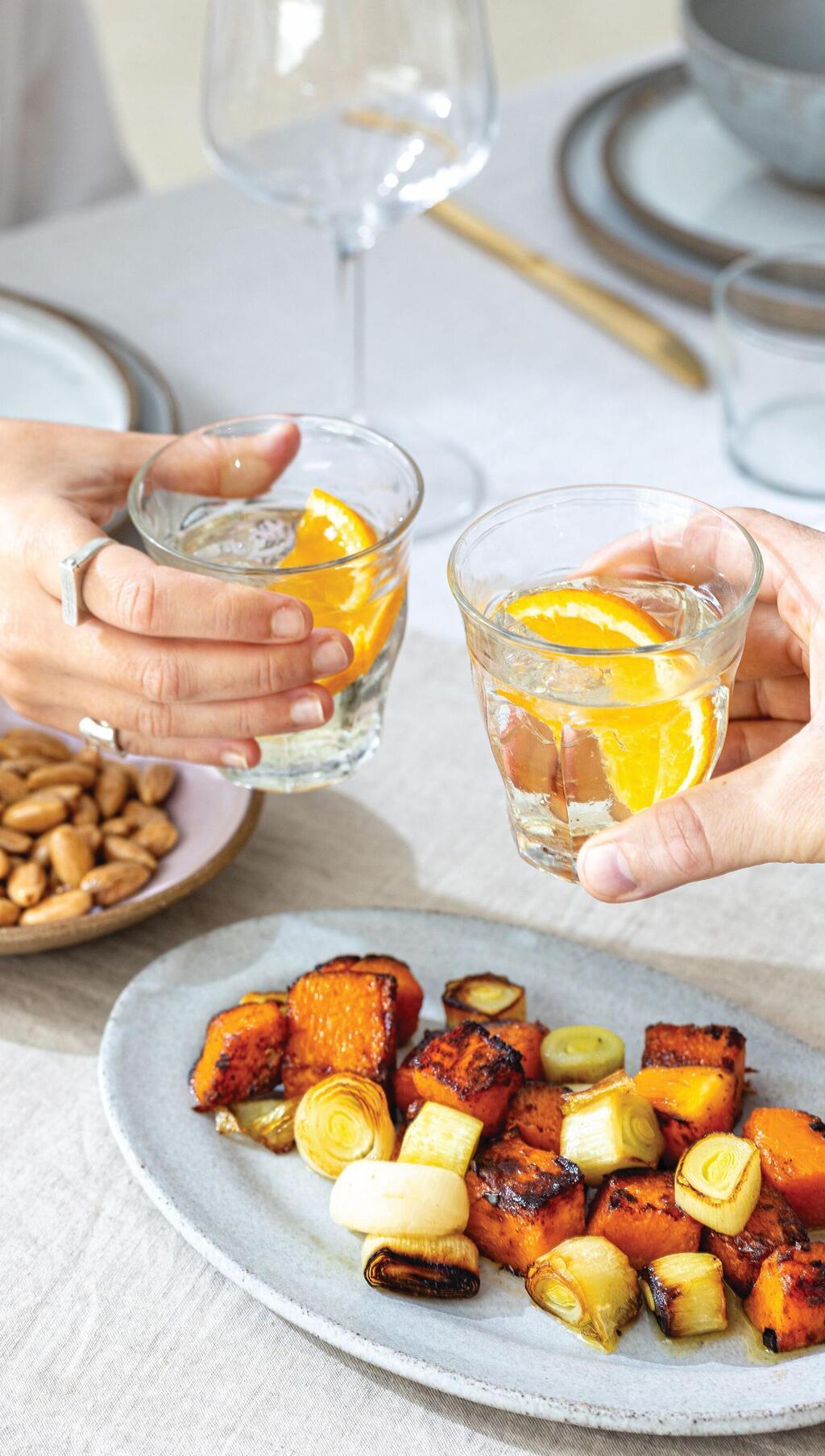 דלעת וכרשה צרובות