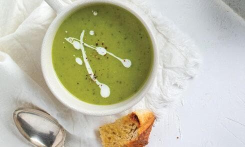 מרק סלרי ירוק