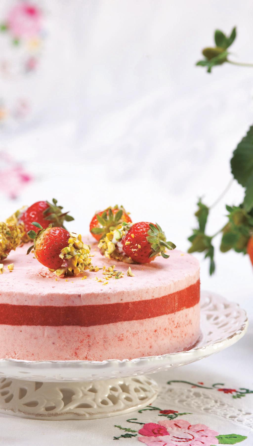 עוגת תות מפוארת