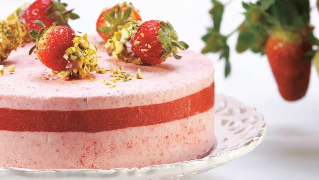 עוגת תות מפוארת