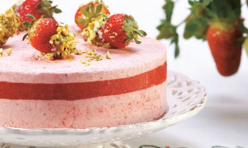 עוגת תות מפוארת