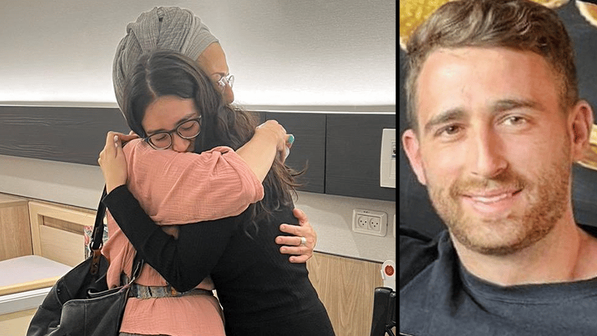 מפגש מרגש בין אמו של אבינתן אור לנועה ארגמני