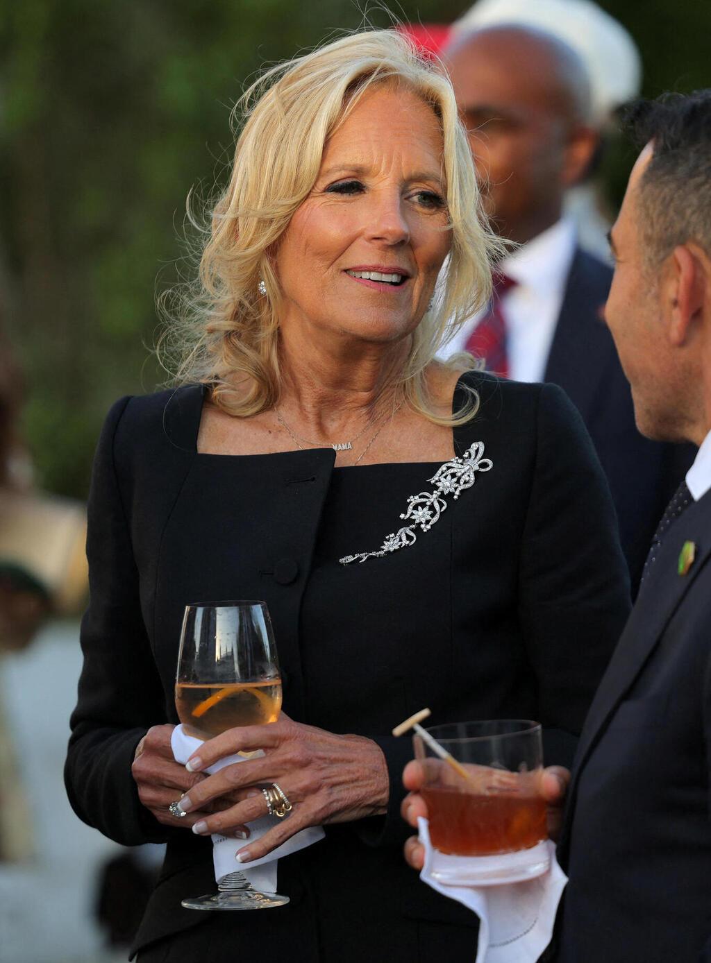 ג'יל ביידן בתצוגת אביב-קיץ 2025 של ראלף לורן