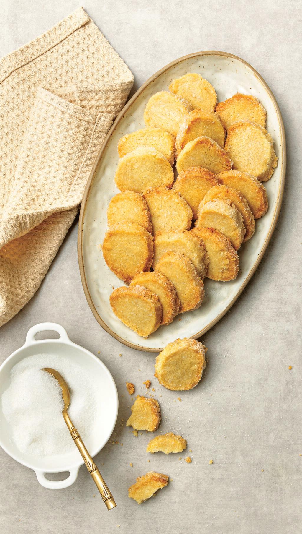 עוגיות חמאה מהירות (צילום: שרית גופן, סגנון: נעה קנרי) עוגיות חמאה מהירות