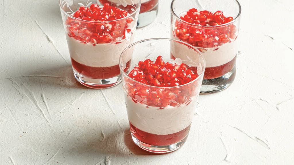  ללא גלוטן: מוס רימונים