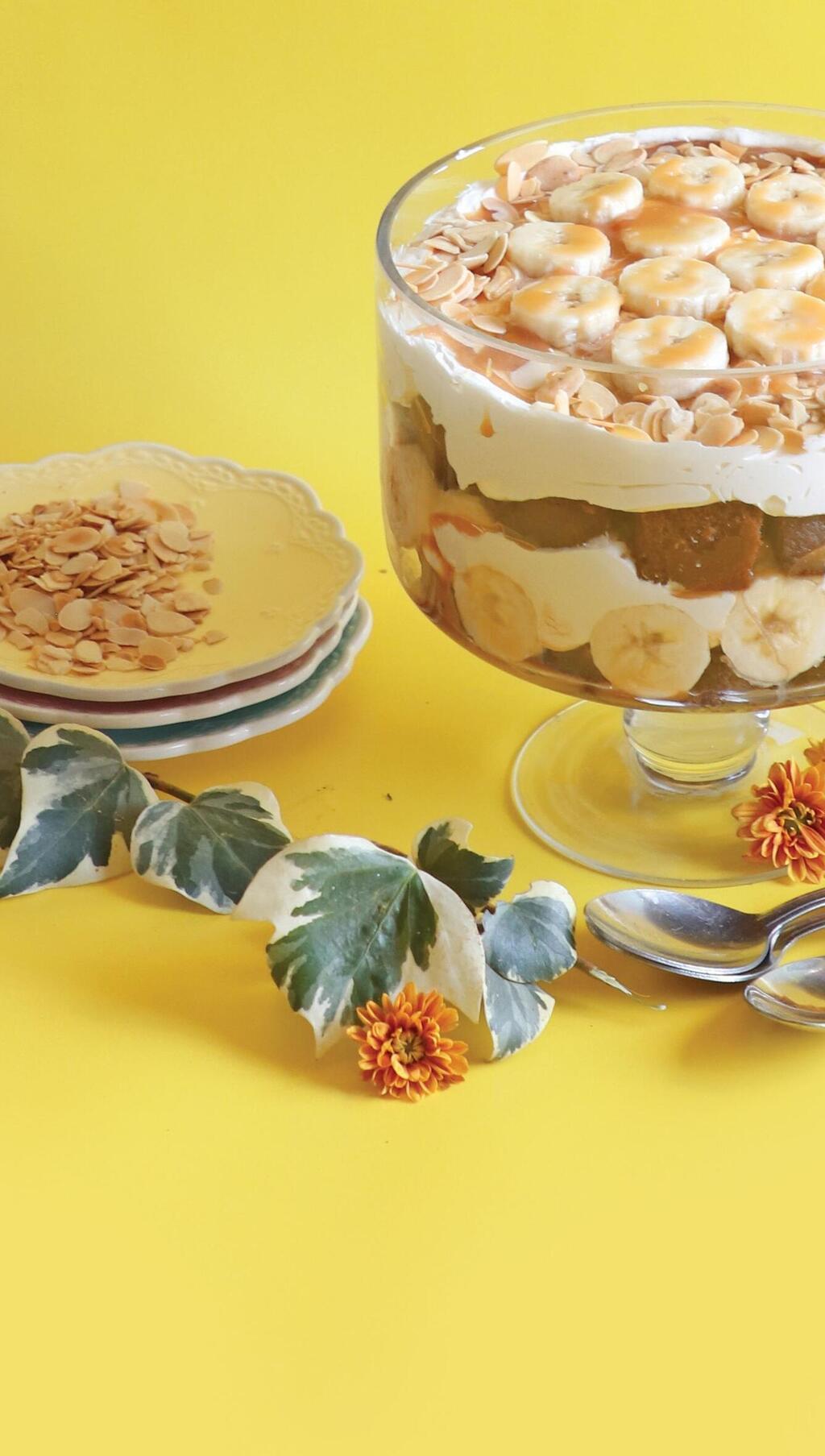 טרייפל דבש, קרמל מלוח ובננות