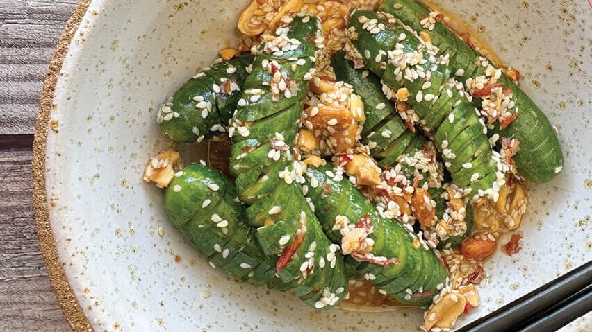 סלט מלפפונים מפתיע