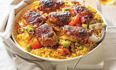 פאייה פרגיות ועגבניות