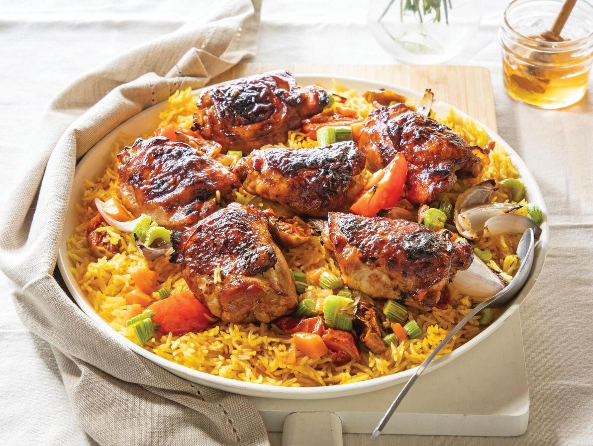 פאייה פרגיות ועגבניות