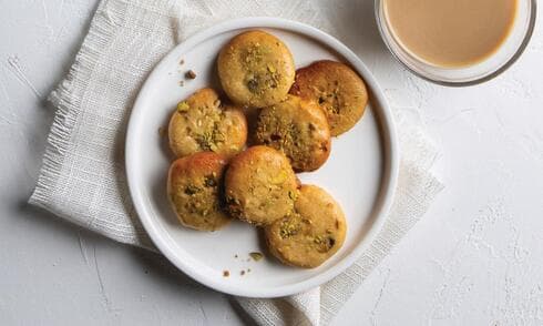 עוגיות שקדים ופיסטוקים ללא גלוטן