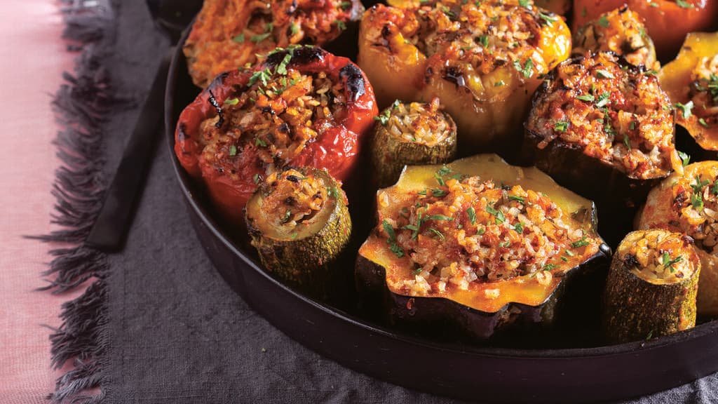 מיקס ירקות ממולאים