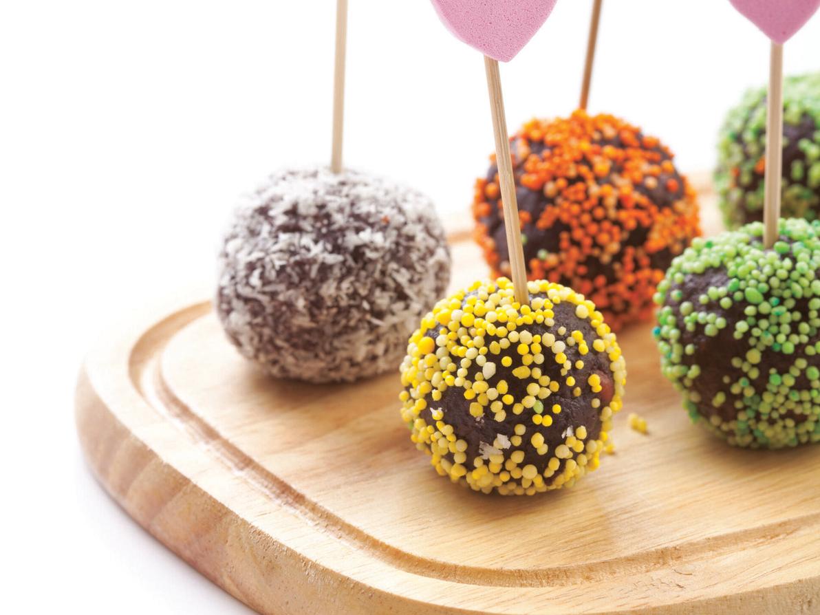 כדורי שוקולד מפתיעים 