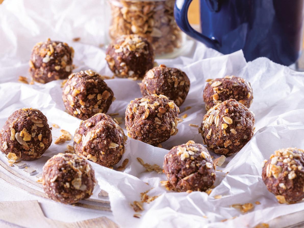 כדורי שוקולד עם גרנולה