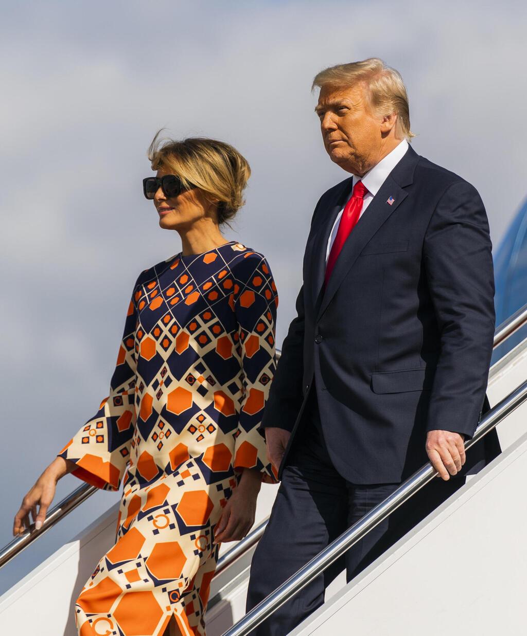 מלניה ודונלד טראמפ, 2021