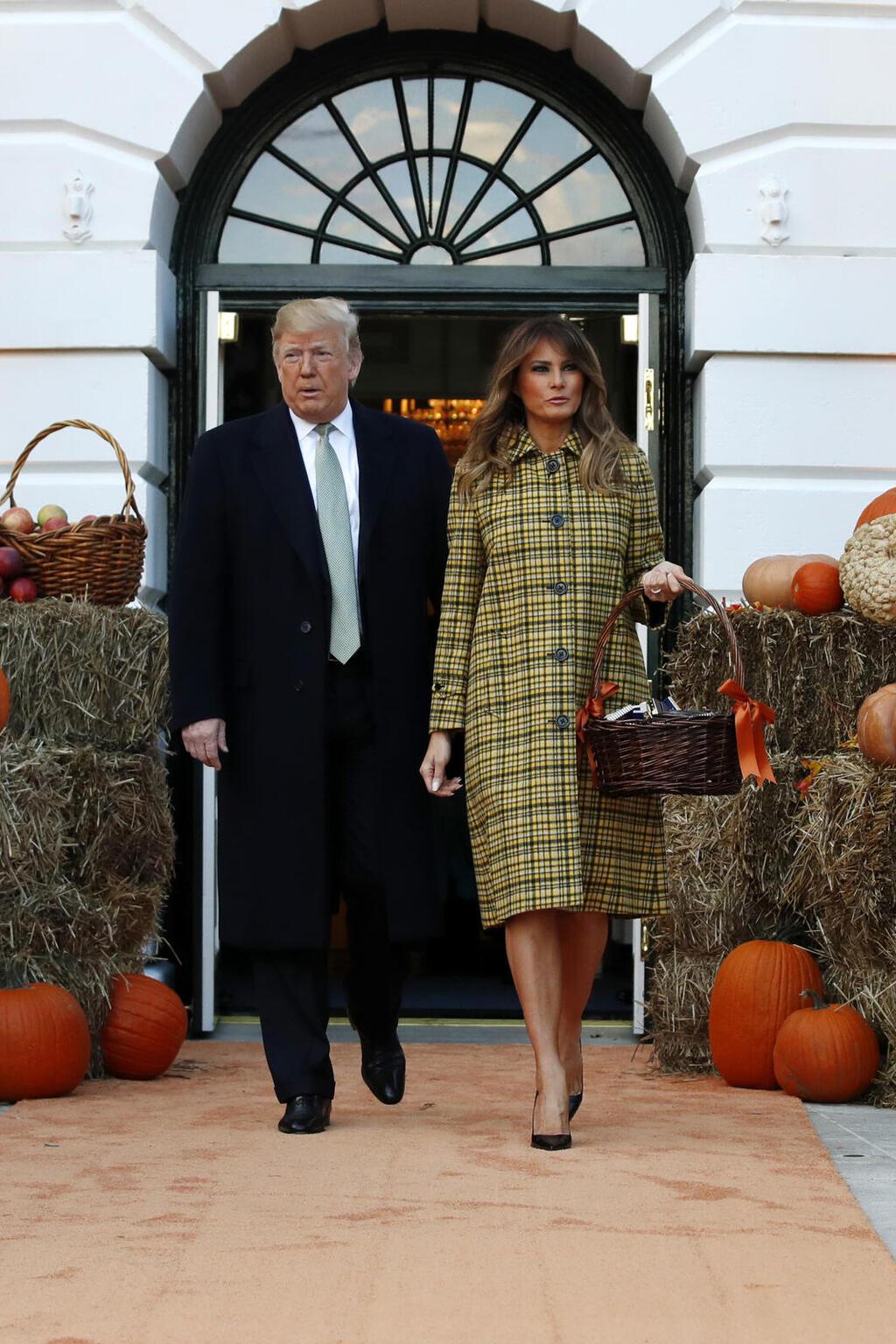 מלניה טראמפ בהאלווין, 2018