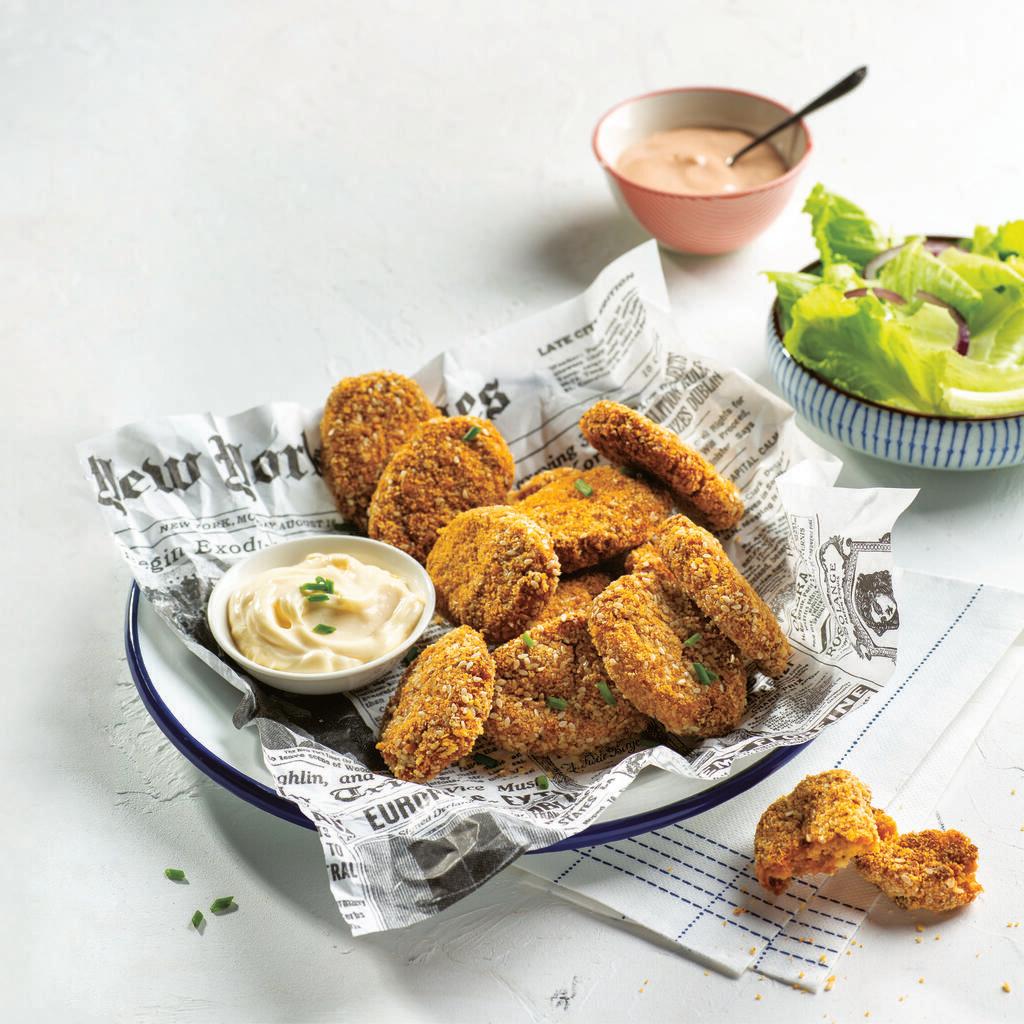 נאגטס בטטה וטופו אפויים