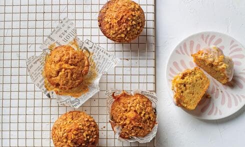  מאפינס בטטה,  תפוז ורוזמרין