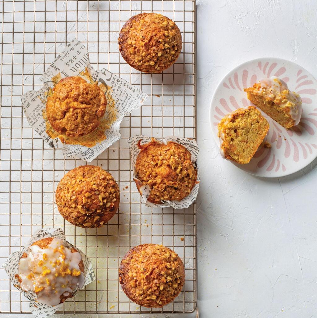  מאפינס בטטה,  תפוז ורוזמרין