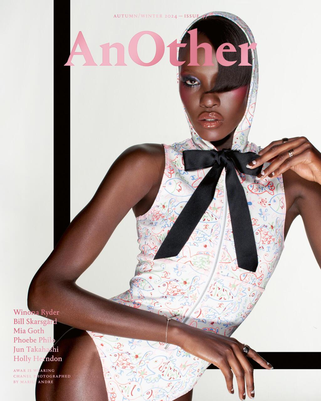 אוור אודיאנג על שער Another Magazine (צילום: Marili Andre) אוור אודיאנג על שער Another Magazine