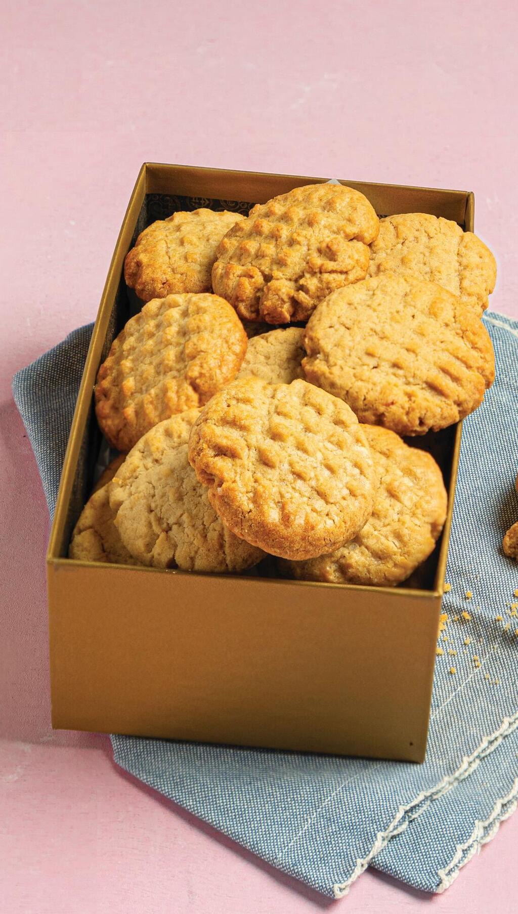 עוגיות חמאת בוטנים