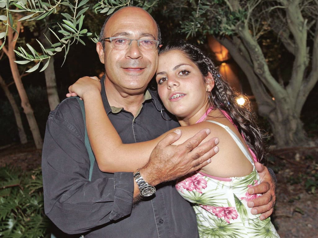 לירי עם אביה  אורי כהן אהרונוב 