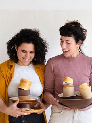 עדי טל ושי ג'רסי (צילום: מעיין דיסקין) עדי טל ושי ג'רסי, מטריאל גירלז