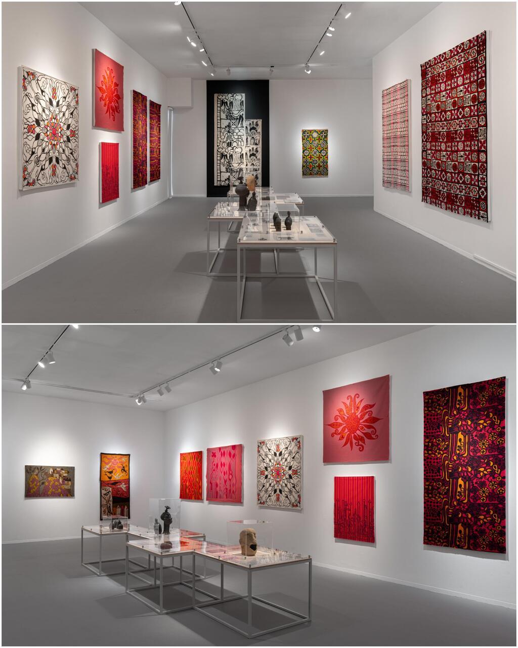 התערוכה לציונה שמשי במוזיאון הרצליה, 2024