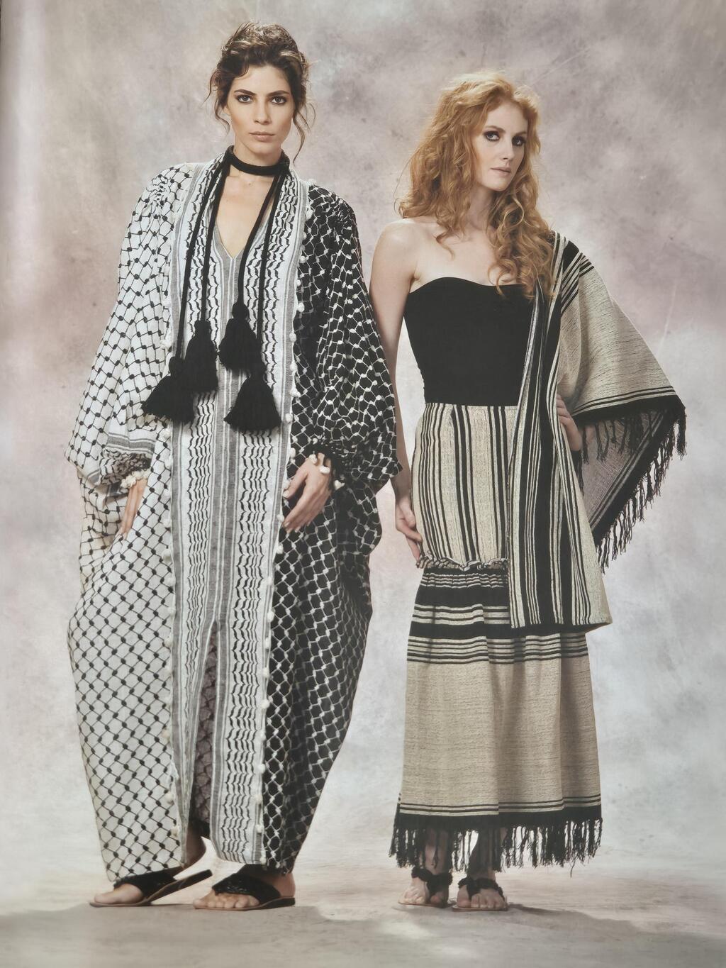 עיצובי טקסטיל של ציונה שמשי לרוז'י בן יוסף