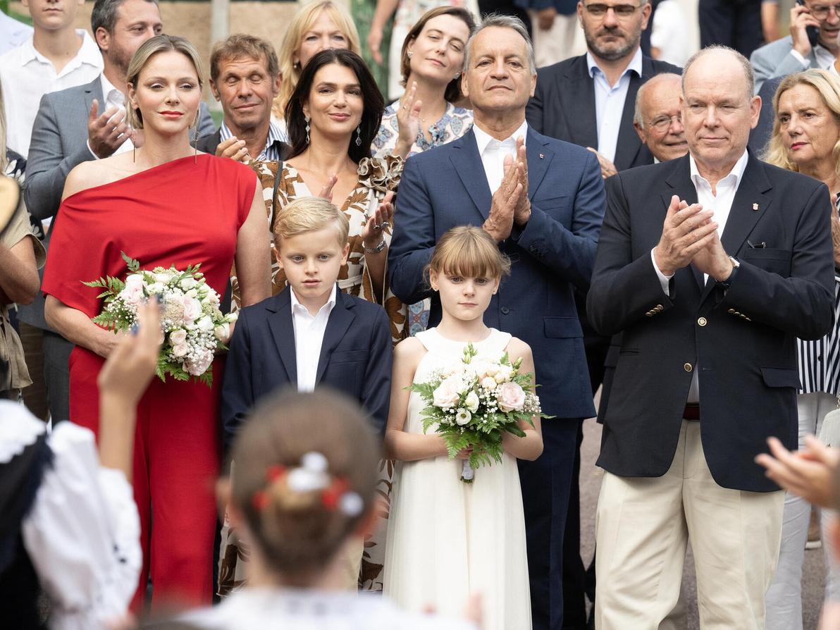 הנסיכה שרלין, הנסיך אלבר, הנסיכה גבריאלה והנסיך ז'אק בפיקניק השנתי של מונקו, 2024