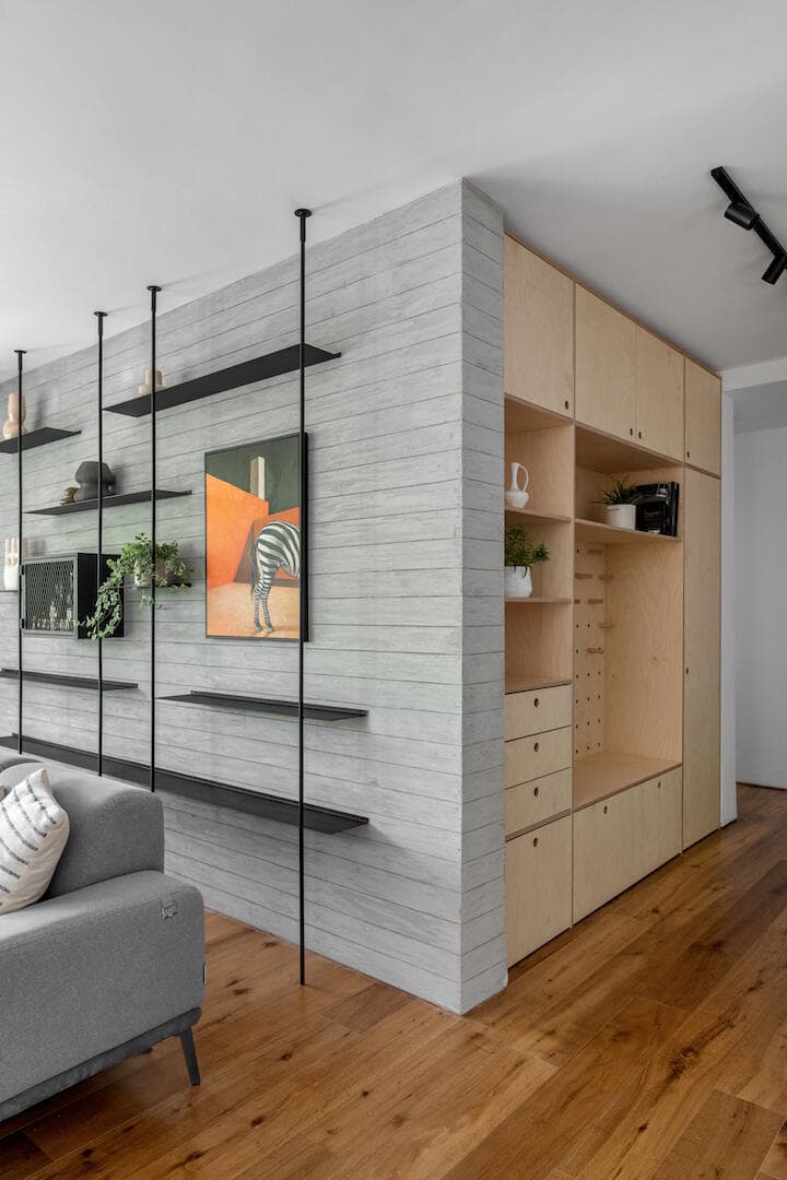 דופלקס דירת גן בתל אביב, עיצוב: שושה גולן