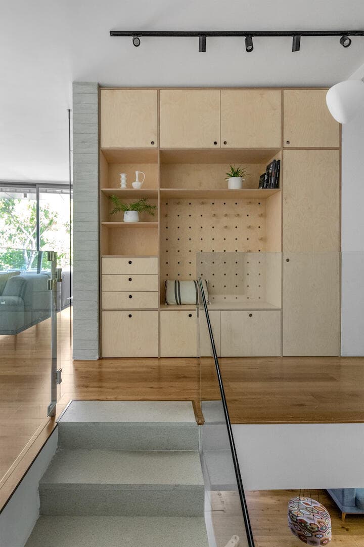 דופלקס דירת גן בתל אביב, עיצוב: שושה גולן