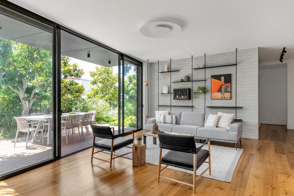 דופלקס דירת גן בתל אביב, עיצוב: שושה גולן