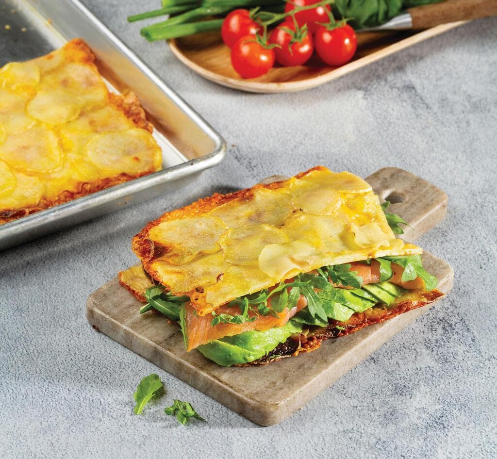 פטנט: לביבת לאפה מתפוחי אדמה וגבינה