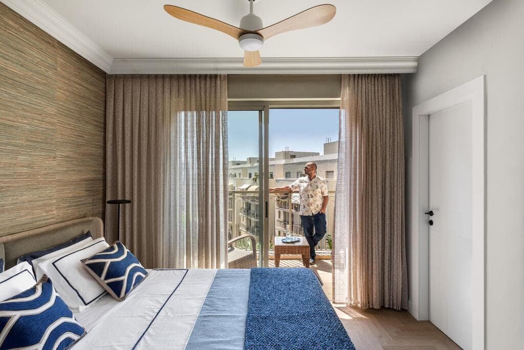 דירת נופש ביפו, עיצוב: עומר טל