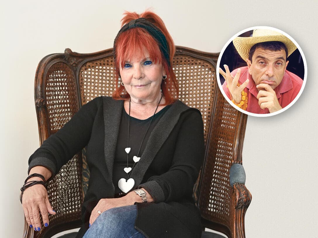 מירי דותן. בתמונה הקטנה דודו דותן ז"ל