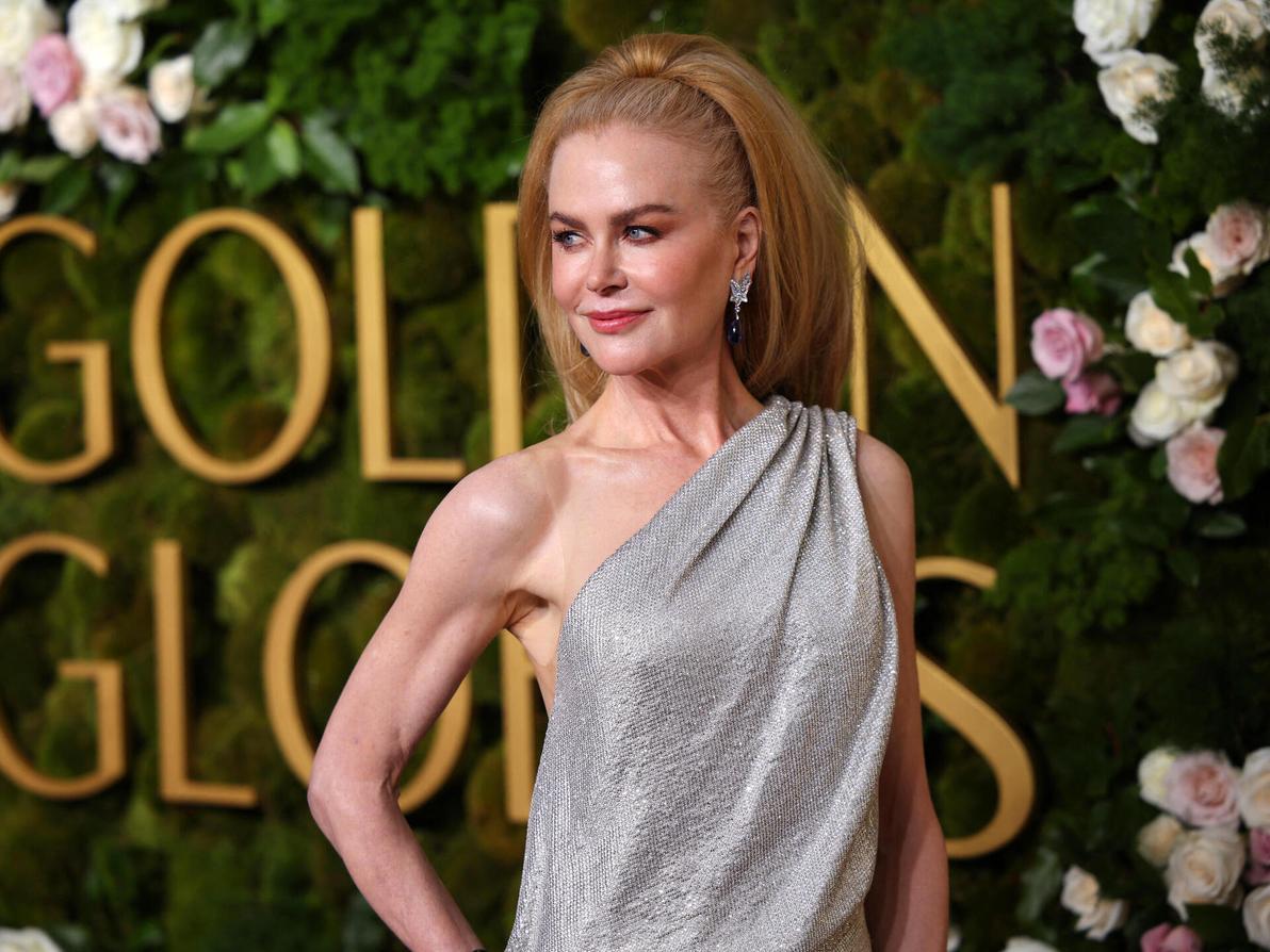 ניקול קידמן בטקס גלובוס הזהב, 2025