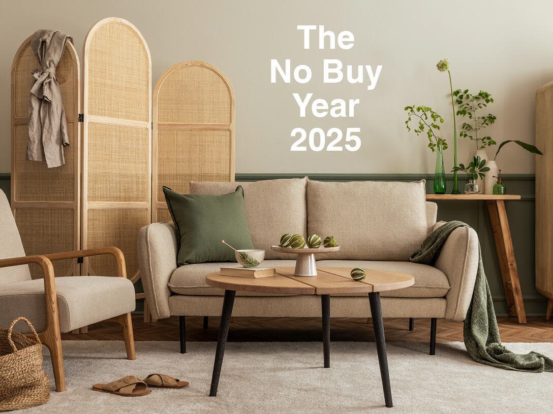 עיצוב הבית, אתגר בלי קניות 2025