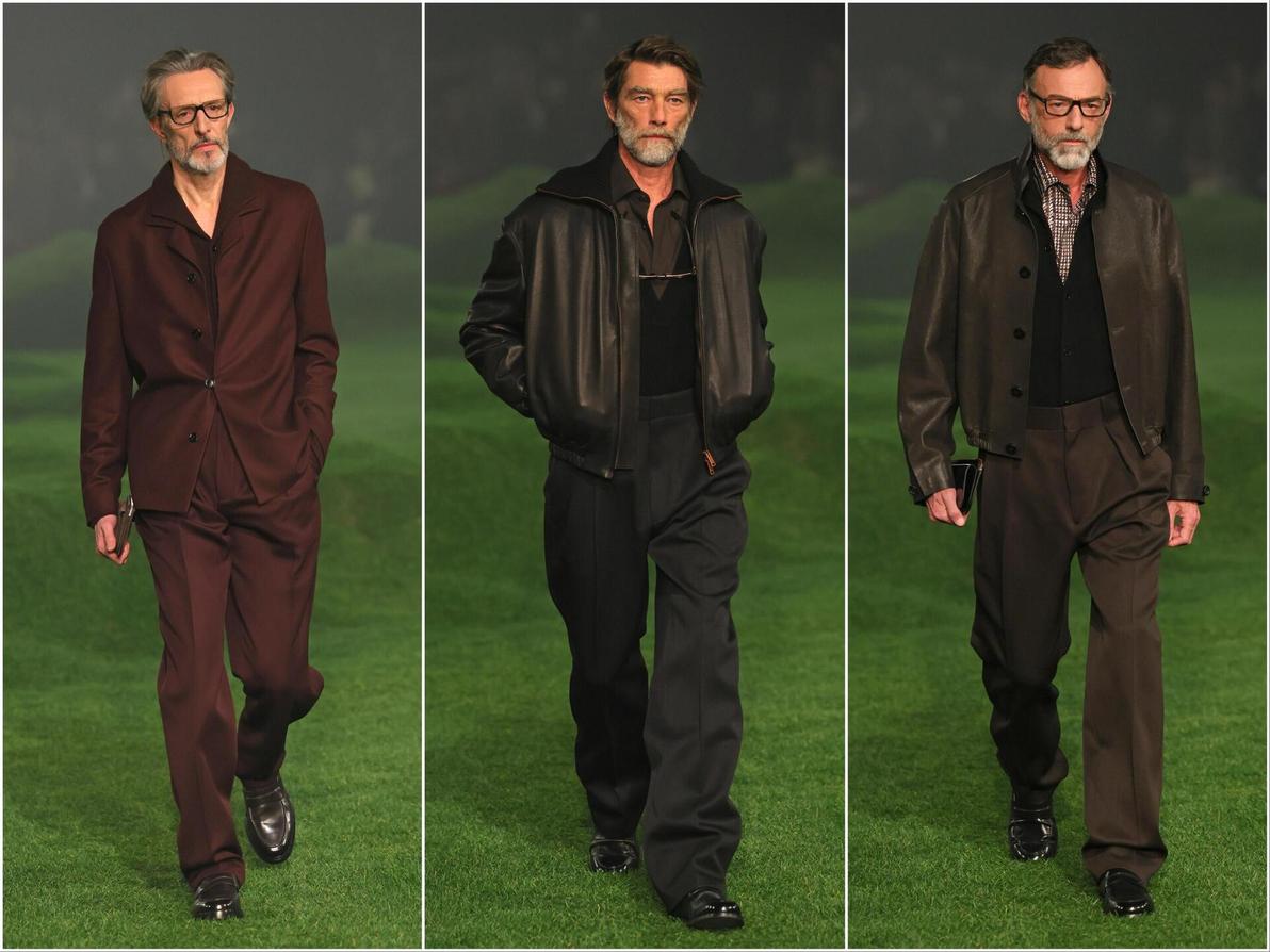 תצוגת סתיו-חורף 2025-26 של זניה בשבוע האופנה לגברים במילאנו