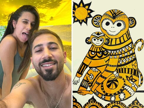 נועם ורון יהודאי ז"ל. "דרך האמנות אני יכולה להעביר את האור שלו".