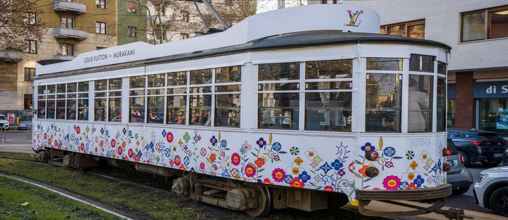 קרון רכבת ממותג לאור השת"פ, מילאנו