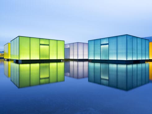 מוזיאון צף וזז בהתאם לצורך. Simose Art Museum - Movable Galleries מוזיאון צף וזז בהתאם לצורך. Simose Art Museum - Movable Galleries