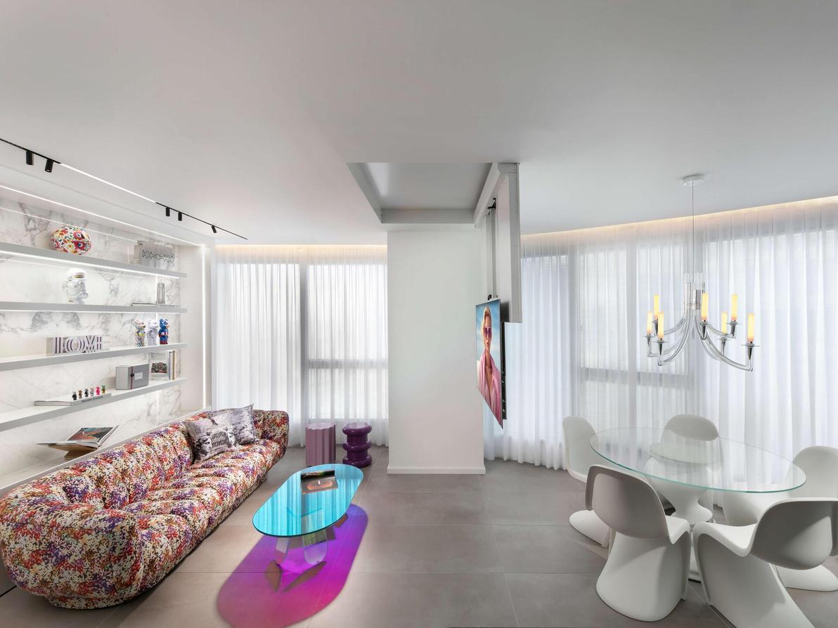 דירת רווקה בתל אביב, עיצוב: אורון מילשטיין