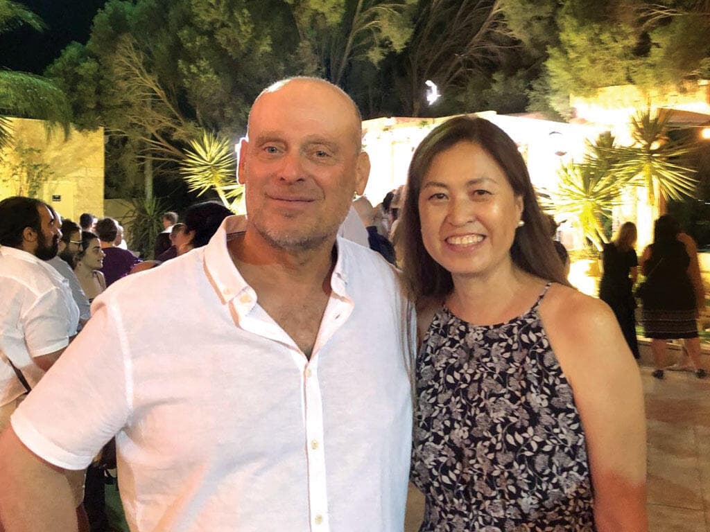 "הוא לא ויתר עליי". עם הבעל, דניאל