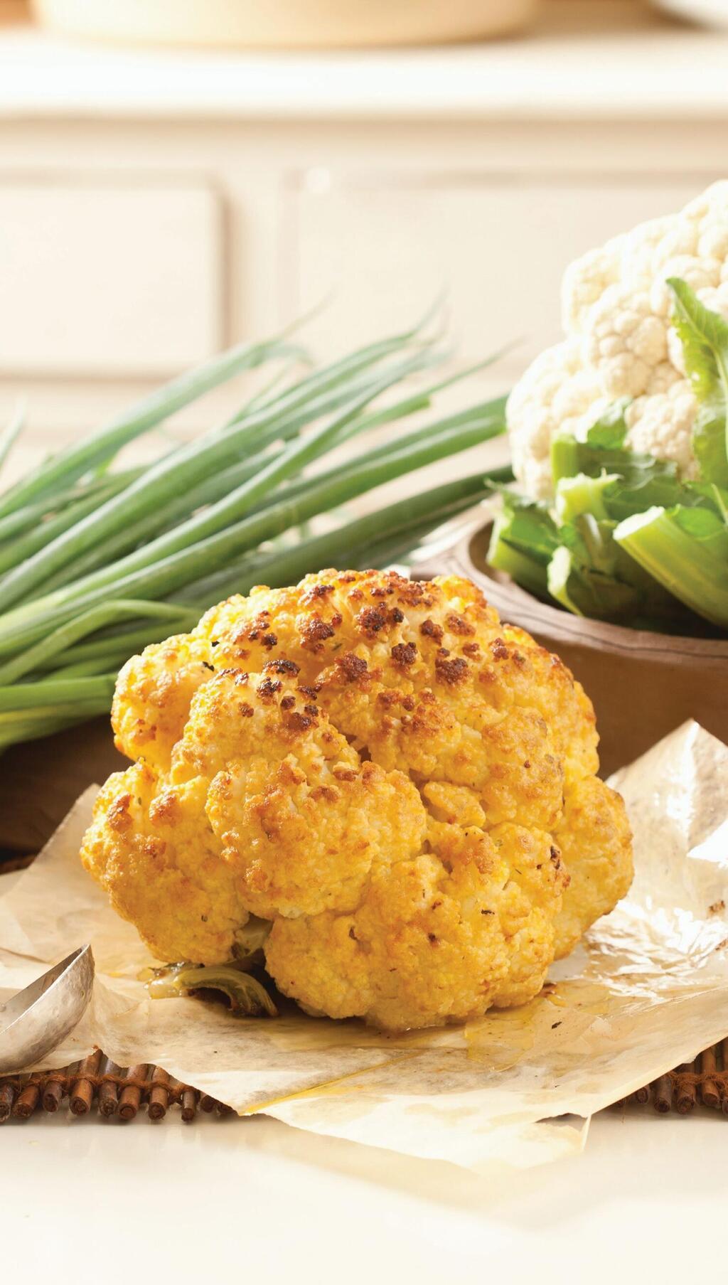 כרובית עטופה ביוגורט