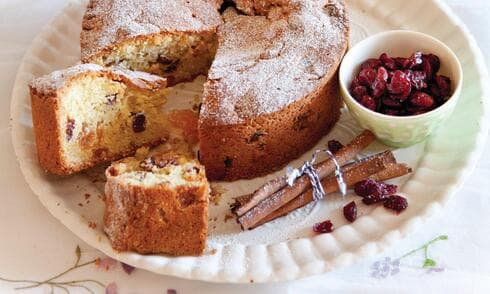 עוגת פירות יבשים