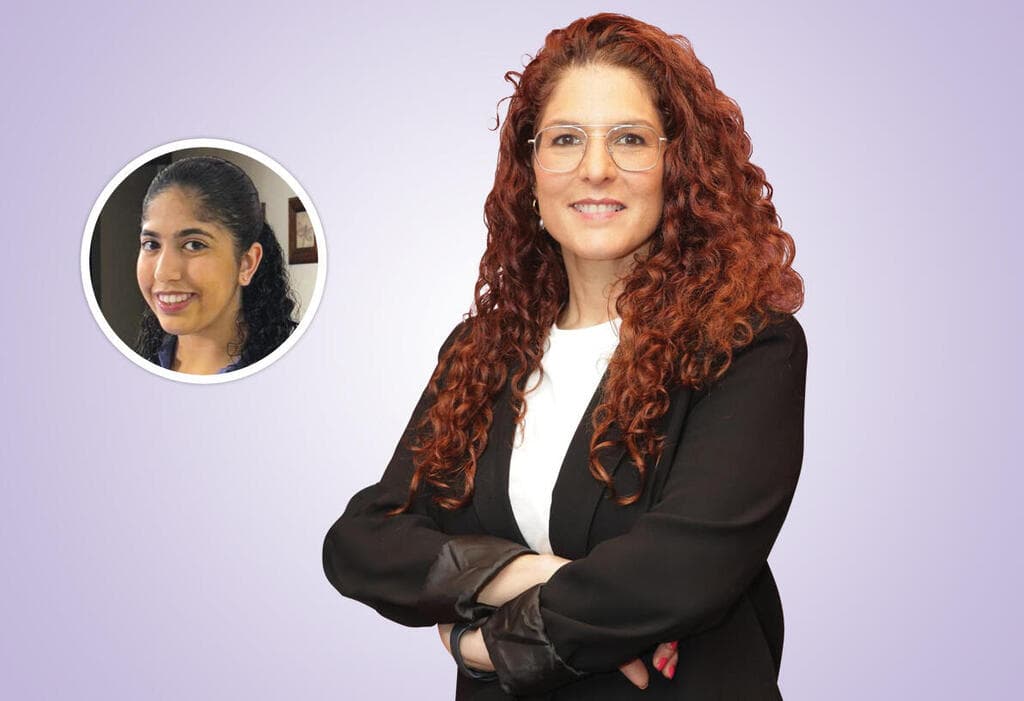 נגה בנר־סוארי ושני עפרוני  (בעיגול). להיות חלק