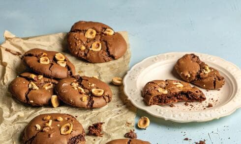 עוגיות פאדג' שוקולד