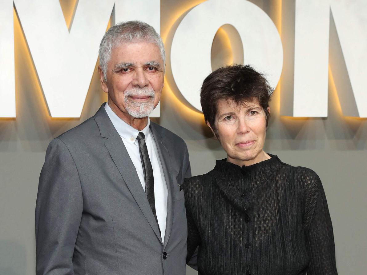 Ricardo Scofidio ורעייתו-שותפתו אליזבת דילר (צילום: Neilson Barnard / GETTY IMAGES NORTH AMERICA / AFP) Ricardo Scofidio ורעייתו-שותפתו אליזבת דילר